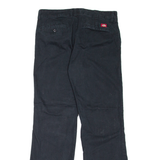 DICKIES Workwear Womens Trousers Black Relaxed Bootcut W31 L30