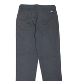 DICKIES Workwear Womens Trousers Black Slim Tapered W28 L30