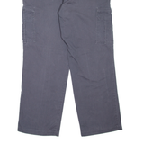DICKIES Cargo Workwear Mens Trousers Grey Relaxed Tapered W36 L32