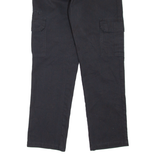 DICKIES Cargo Workwear Womens Trousers Black Slim Tapered W30 L30