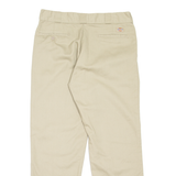 DICKIES 874 Workwear Mens Trousers Beige Regular Straight W34 L29