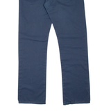DICKIES Workwear Womens Trousers Blue Slim Straight W33 L32