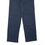 DICKIES Workwear Girls Trousers Blue Relaxed Straight W25 L30