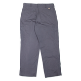 DICKIES Cargo Workwear Mens Trousers Grey Relaxed Tapered W36 L32