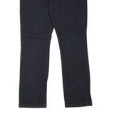 DICKIES Workwear Womens Trousers Black Slim Straight W30 L30