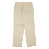 DICKIES 874 Workwear Mens Trousers Beige Regular Straight W34 L30