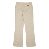 DICKIES Workwear Womens Trousers Beige Regular Bootcut W29 L31