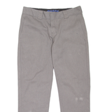 DICKIES Workwear Womens Trousers Grey Slim Tapered W32 L30