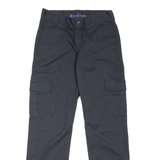 DICKIES Cargo Workwear Womens Trousers Black Slim Straight W29 L32