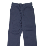 DICKIES 874 Workwear Mens Trousers Blue Regular Straight W30 L30