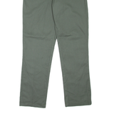 DICKIES Workwear Womens Trousers Green Slim Tapered W32 L31