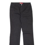 DICKIES Workwear Womens Trousers Black Regular Straight W28 L31