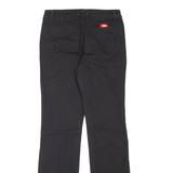 DICKIES Workwear Womens Trousers Black Regular Straight W28 L31