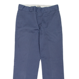 DICKIES 874 Workwear Mens Trousers Blue Regular Straight W32 L29