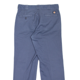 DICKIES 874 Workwear Mens Trousers Blue Regular Straight W32 L29