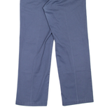 DICKIES 874 Workwear Mens Trousers Blue Regular Straight W32 L29