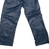 DICKIES Mens Rain Trousers Blue Straight L W26 L30