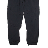 CHAMPION Mesh Lined Womens Joggers Black Tapered M W30 L29