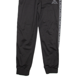 KAPPA Womens Joggers Black Tapered M W32 L28