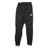 ADIDAS Mens Sweatpants Black Skinny S W26 L30