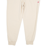 NEW BALANCE Womens Joggers Beige Tapered XL W40 L28