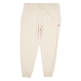 NEW BALANCE Womens Joggers Beige Tapered XL W40 L28
