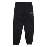 FILA Womens Joggers Black Tapered S W30 L28