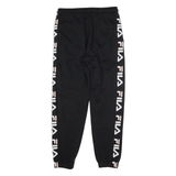 FILA Womens Joggers Black Tapered S W30 L28