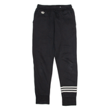 ADIDAS Womens Joggers Black Tapered S W28 L28