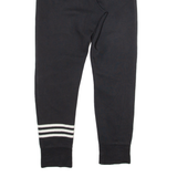 ADIDAS Womens Joggers Black Tapered S W28 L28