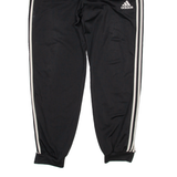 ADIDAS Womens Joggers Black Tapered L W42 L32