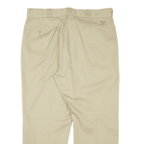 DICKIES Workwear Mens Trousers Beige Regular Straight W42 L28