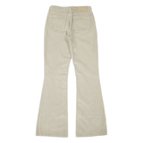 G-STAR RAW Low Hip Womens Trousers Beige Regular Flared W27 L32