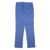 POLO RALPH LAUREN Womens Trousers Blue Slim Straight W28 L30