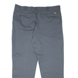 DICKIES 874 Workwear Mens Trousers Grey Regular Straight W43 L31