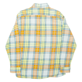 LEVI'S Relaxed Mens Shirt Yellow Check Long Sleeve S