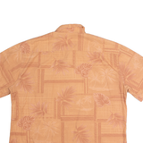 BATIK BAY Mens Hawaiian Shirt Orange Floral XL