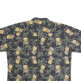 NATURAL ISSUE Mens Hawaiian Shirt Green Floral 2XL