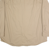 CARHARTT Rso I/C AEP Mens Plain Shirt Brown Long Sleeve 2XL