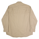 CARHARTT Rso I/C AEP Mens Plain Shirt Brown Long Sleeve 2XL