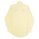 Womens Shirt Yellow Floral Long Sleeve S