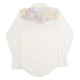 ESPRIT Tom And Jerry Womens Shirt White Crazy Pattern Long Sleeve S
