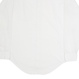 PROFILES Mens Plain Shirt White Long Sleeve M
