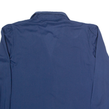 JASAHA Womens Plain Shirt Blue Long Sleeve S