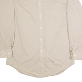 PATTINI Mens Plain Shirt Grey Long Sleeve M