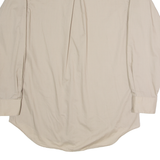 PATTINI Mens Plain Shirt Grey Long Sleeve M