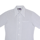 JOEL Womens Shirt Grey Geometric M