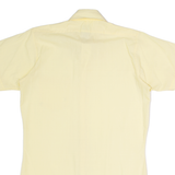 MOHAWK Mens Plain Shirt Yellow S