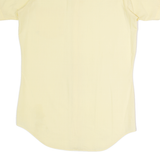 MOHAWK Mens Plain Shirt Yellow S