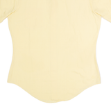 PERMA PREST Womens Plain Shirt Yellow M
